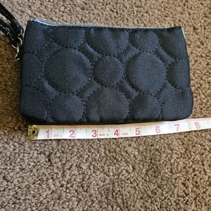 Thirty One Vary You Black Wristlet Wallet